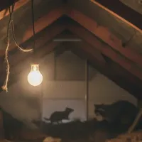 Rodents and raccoons in the attic